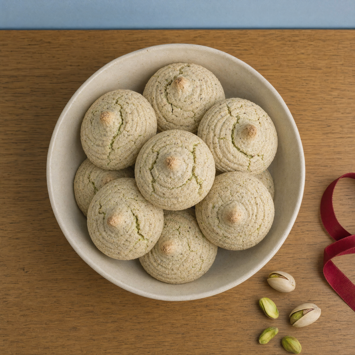 Amaretti pistache