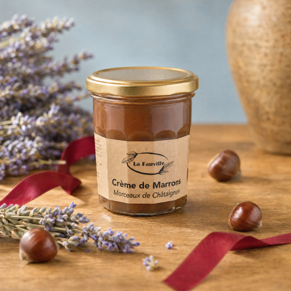 Crème de Marrons Morceaux de Châtaignes