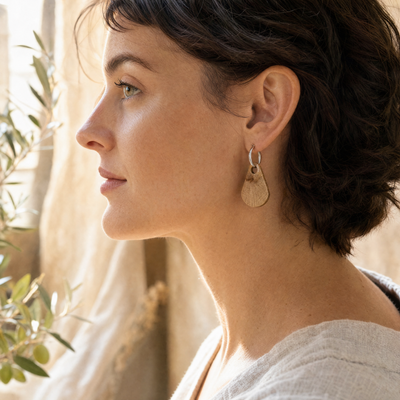 Boucle d'oreille goude, vue 2
