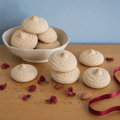 Amaretti coquelicot, vue 3