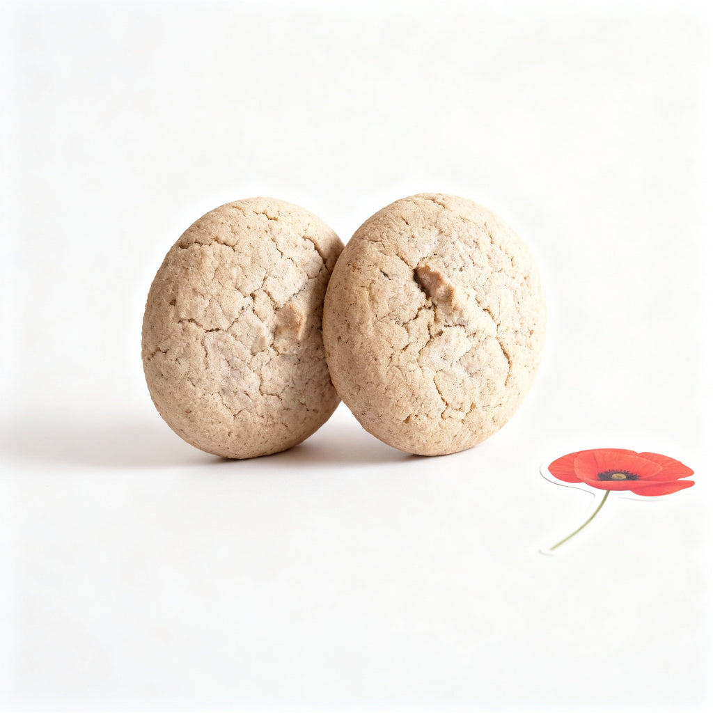 Amaretti saveur coquelicot