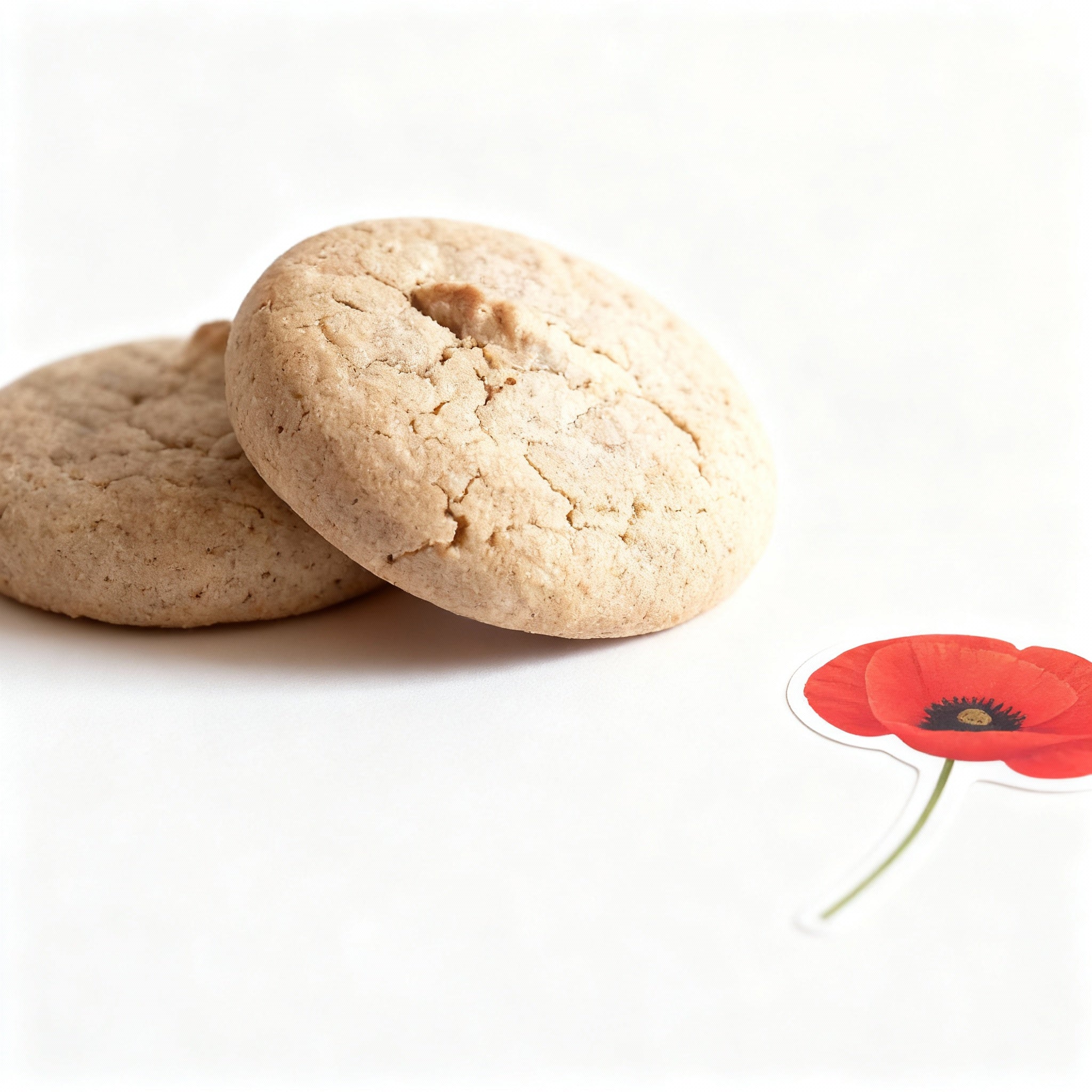 Amaretti saveur coquelicot