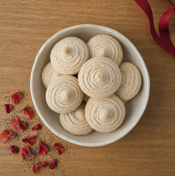 Amaretti coquelicot