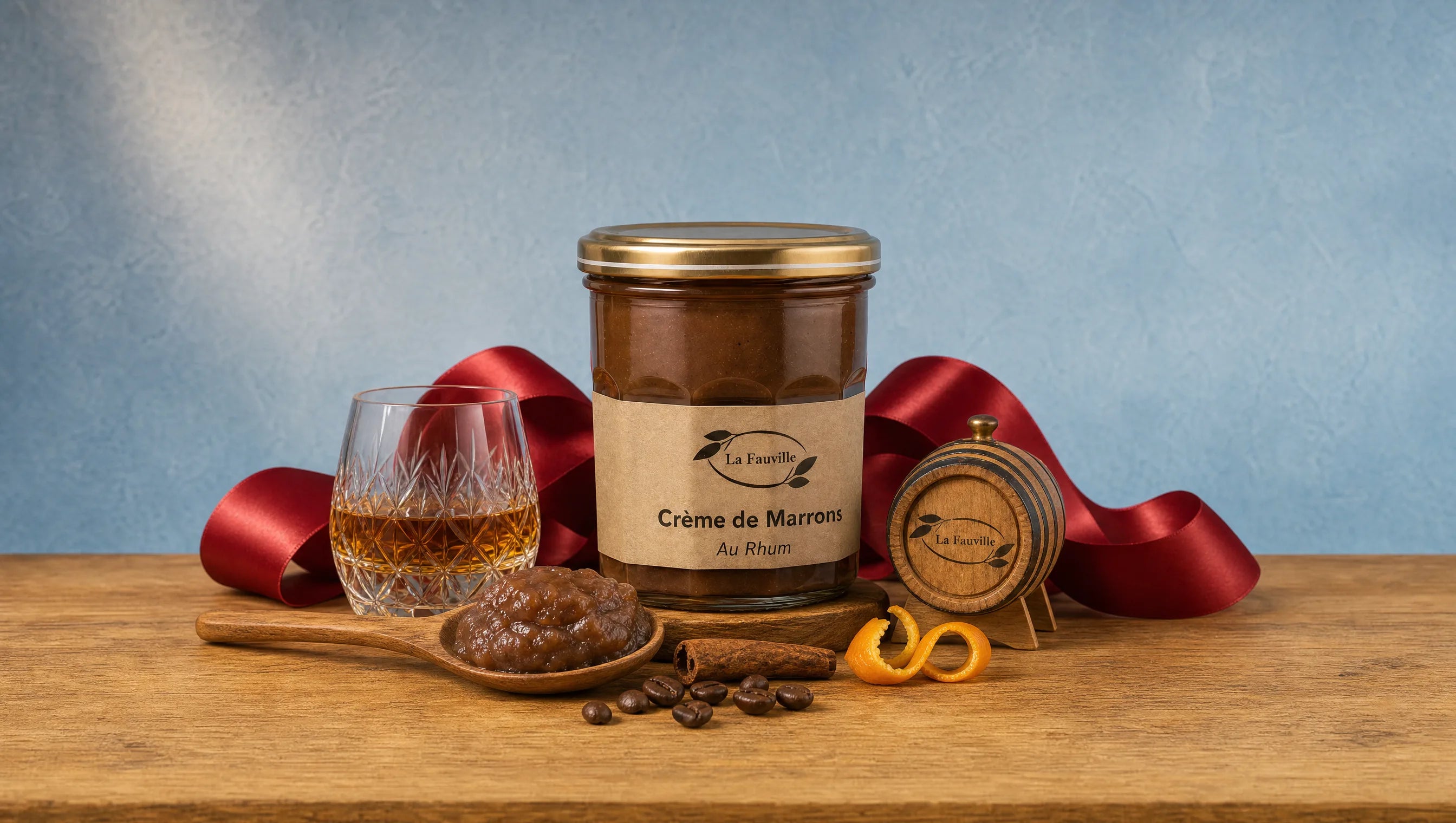 Crème de marrons au rhum