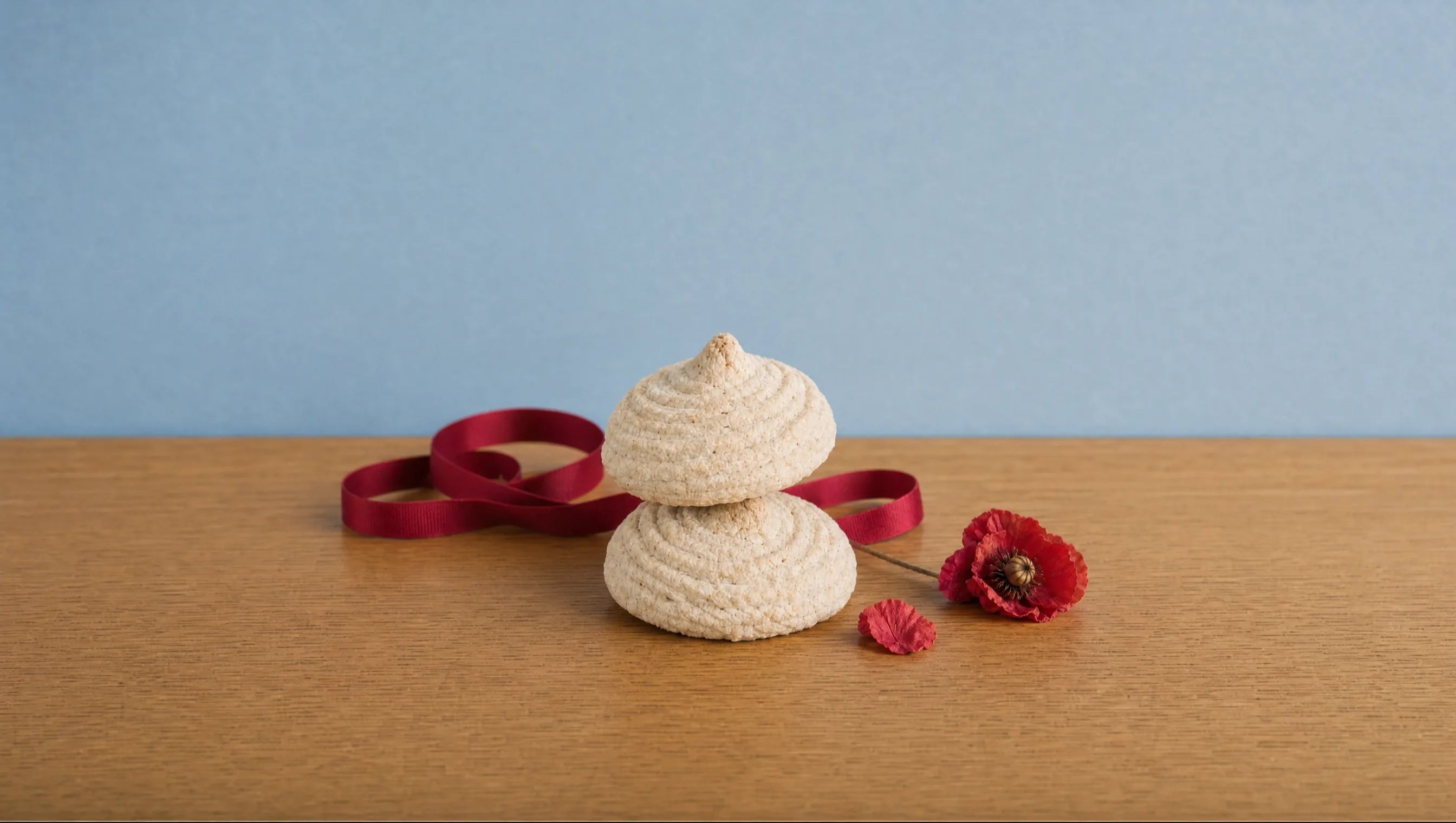 Amaretti coquelicot